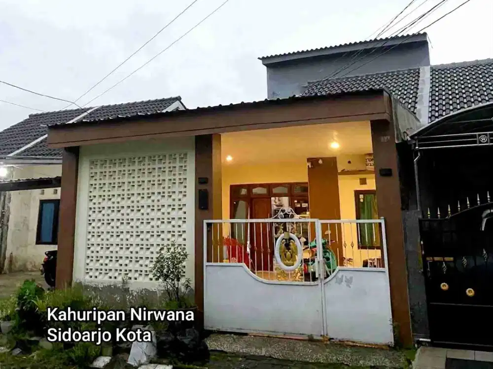 Jual Cepat Rumah 1,5 Lantai Murah Strategis Dekat Pondok Jati di Kahuripan Nirwana