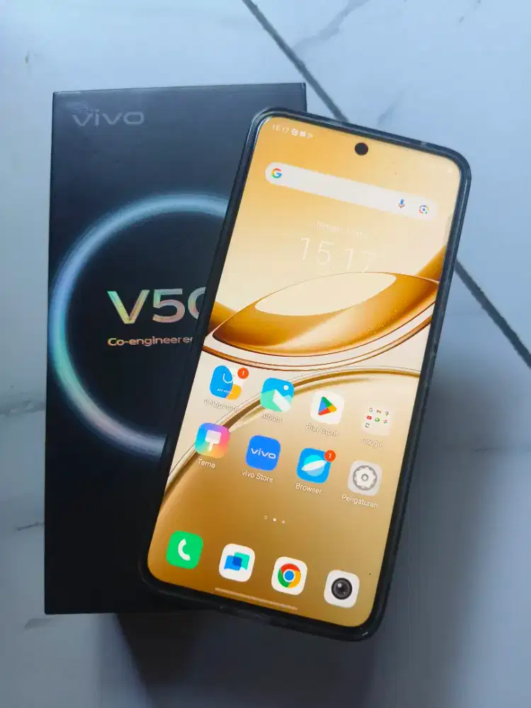 Vovo V50 kelengkapan fullset mulus like new