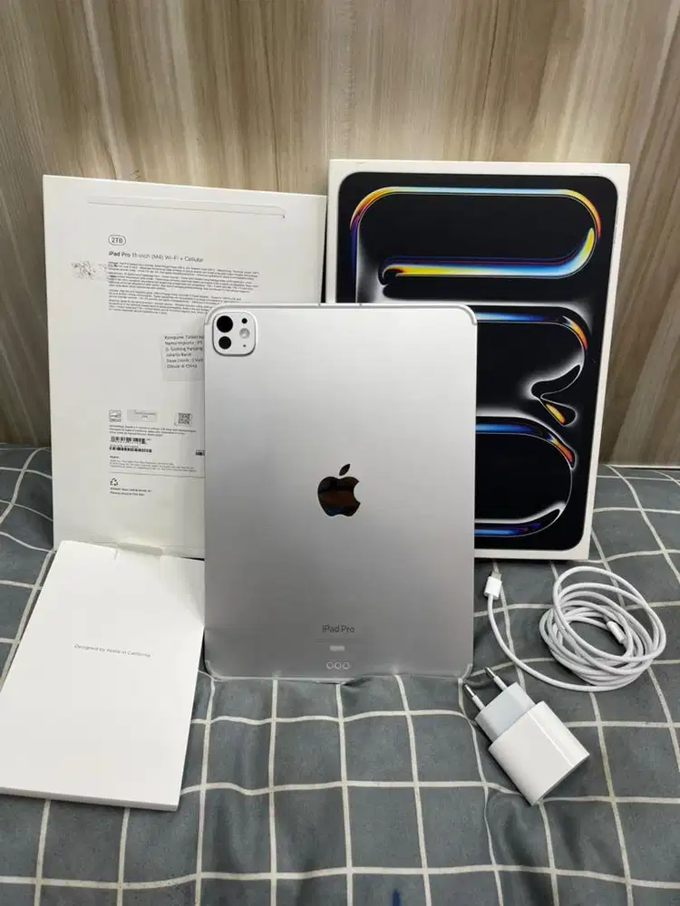 IPAD PRO M4 11 2TB Wi-fi | 2TB Original resmi ibox garansi on may2027