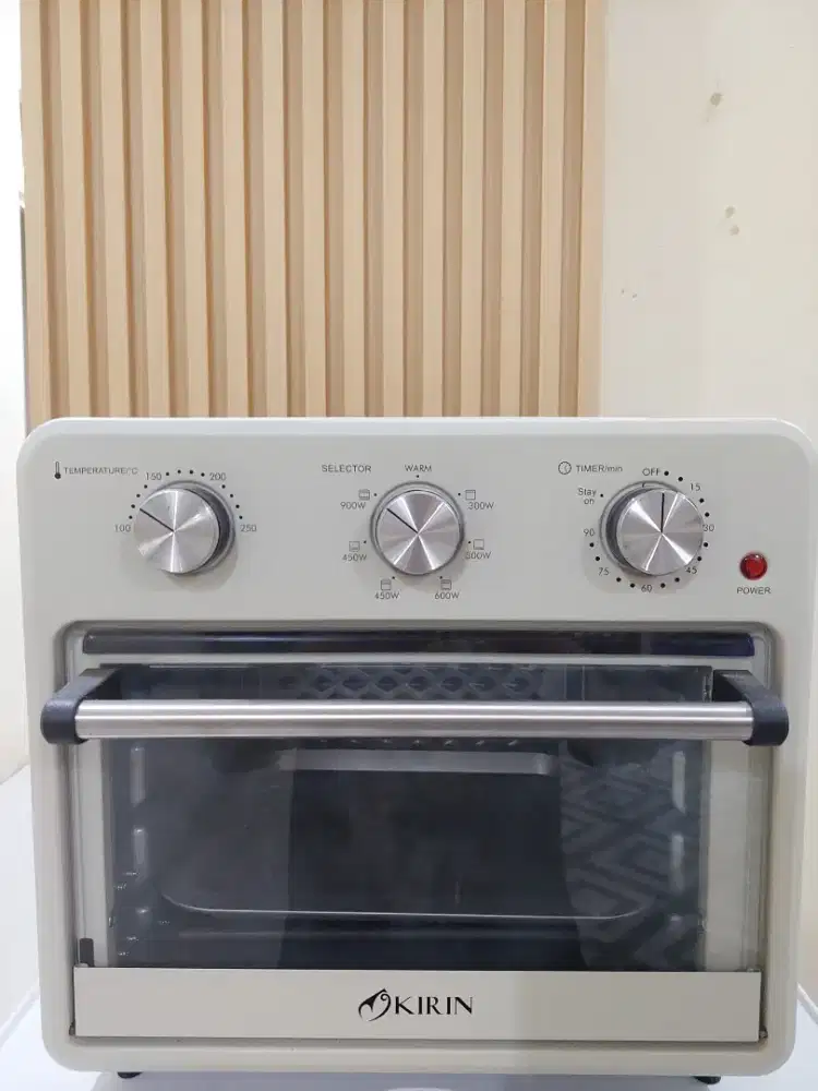 Oven Kirin 20 Liter Second Likenew + Kardus komplit