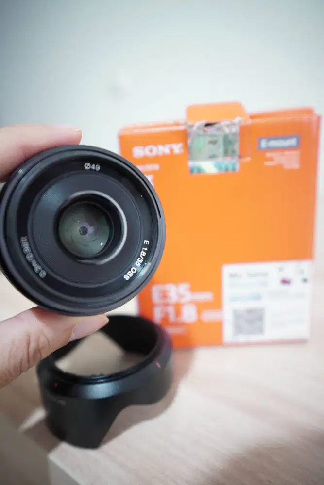 Lensa Sony E 35mm F1.8 OSS - Baru - Garansi Resmi s/d Nov'27