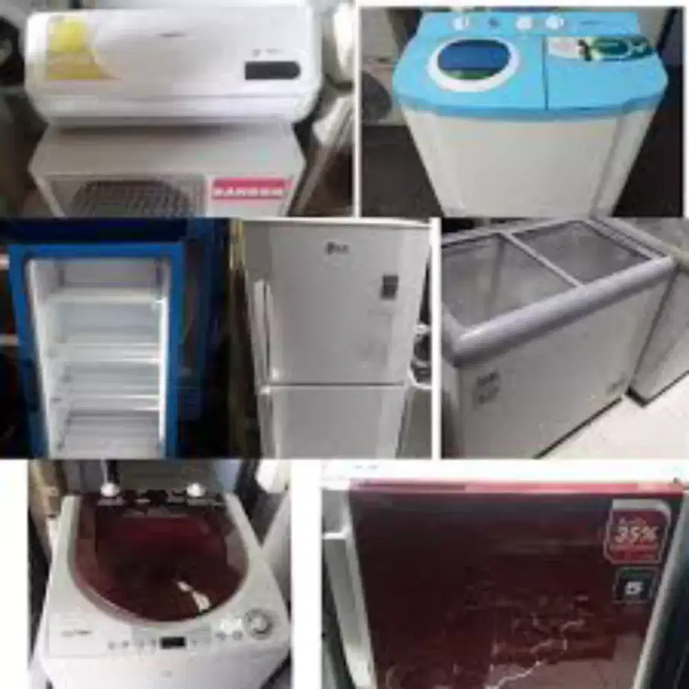 Service mesin cuci dispenser freezer showcase kompor gas chiler kulkas
