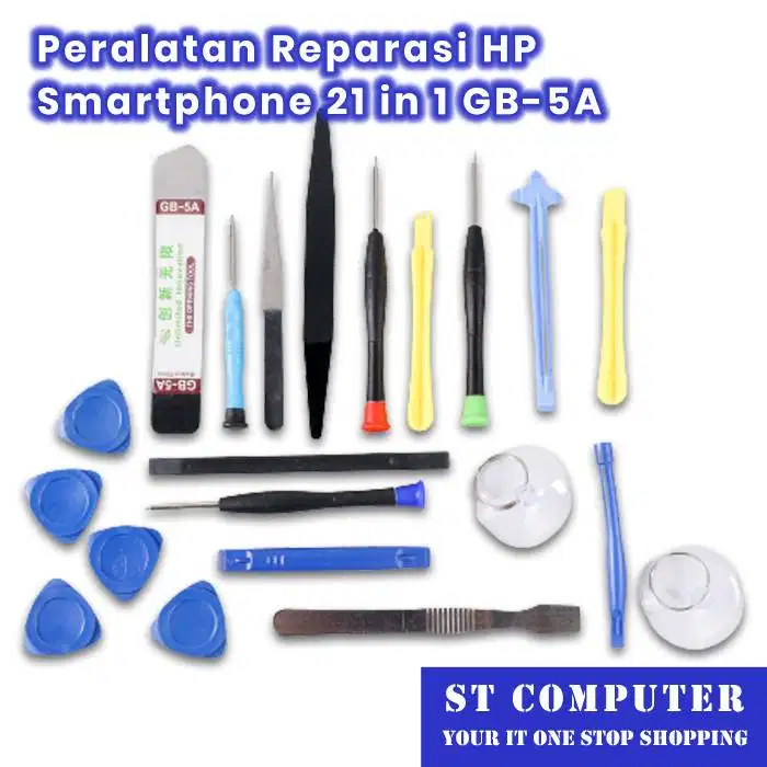 Peralatan Reparasi Smartphone HP 21 in 1 GB-5A