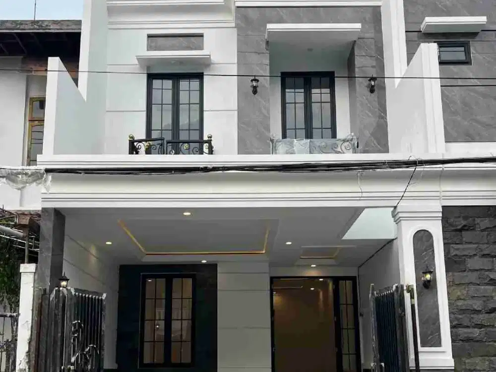 KERTAJAYA INDAH TIMUR BARU GRESS ‼️ Rumah 2 Lantai American Style Surabaya Timur dekat Galaxy Mall