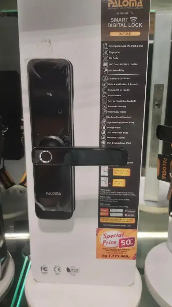 PROMO SMARTDOORLOCK PALOMA DISKON 50%