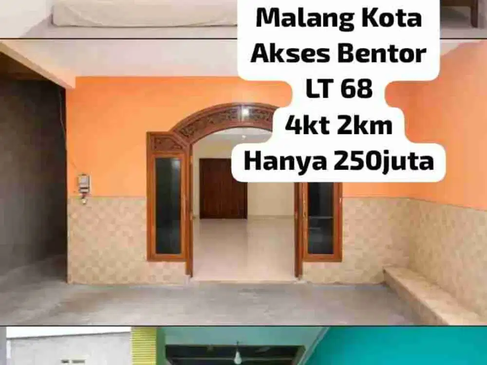 Rumah Murah Ikan2 Lowokwaru Malang Kota