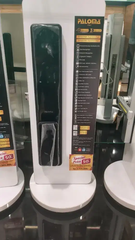 Promo smartdoorlock paloma diskon 50%