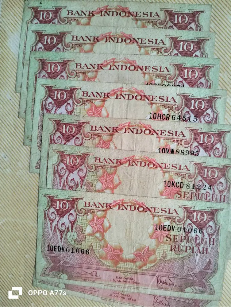 Uang kuno Indonesia