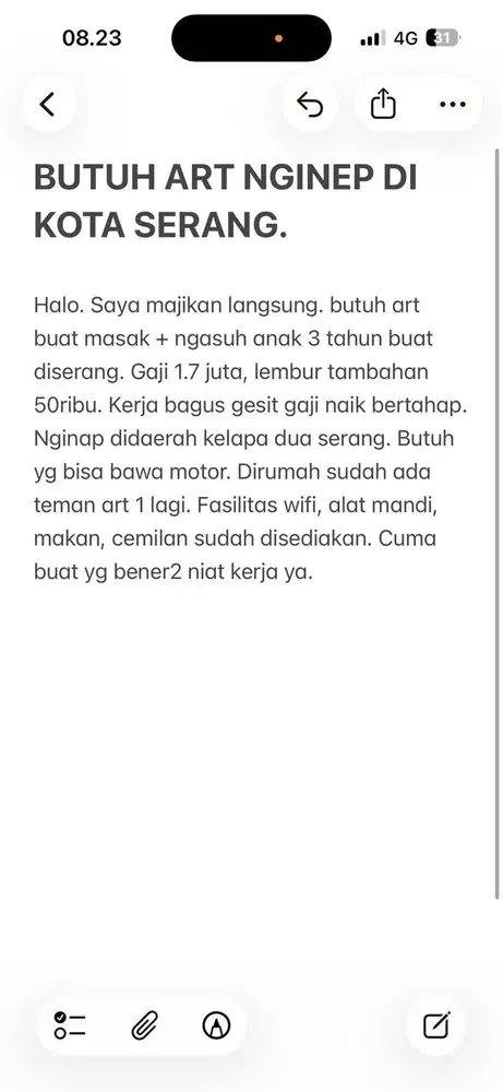 DI BUTUHKAN ART GESIT