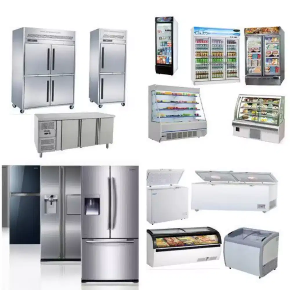 Service mesin cuci dispenser freezer showcase kompor gas chiler kulkas