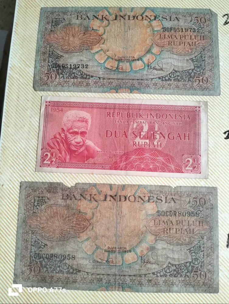 Uang kuno Indonesia