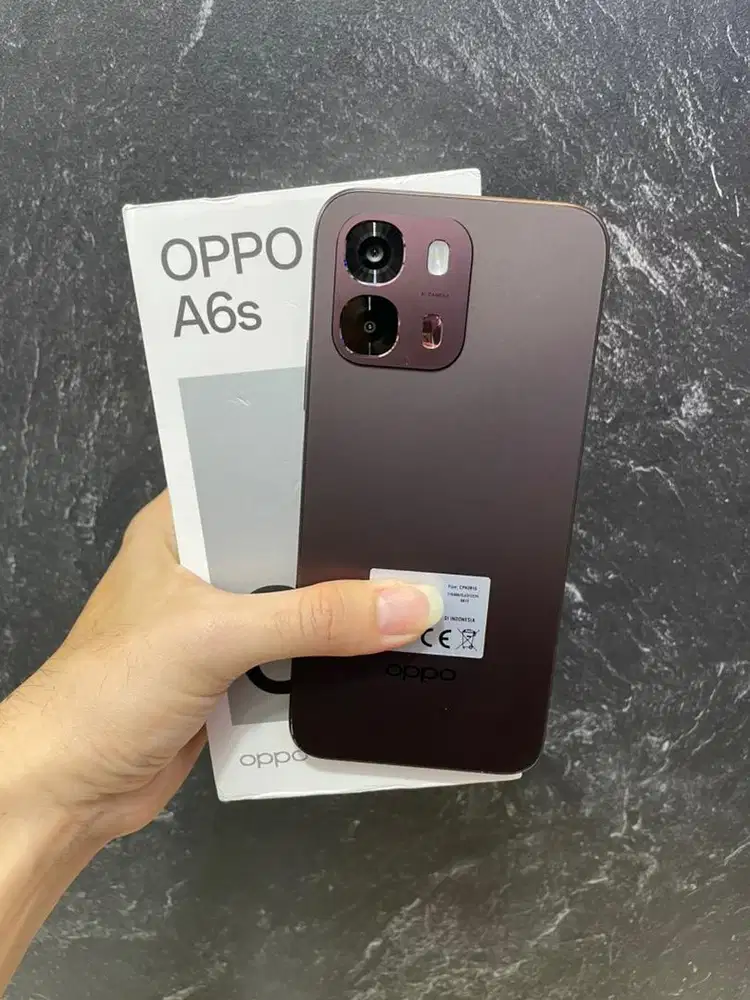 Oppo A6S 8/256 Second Like New Masih Garansi Panjang