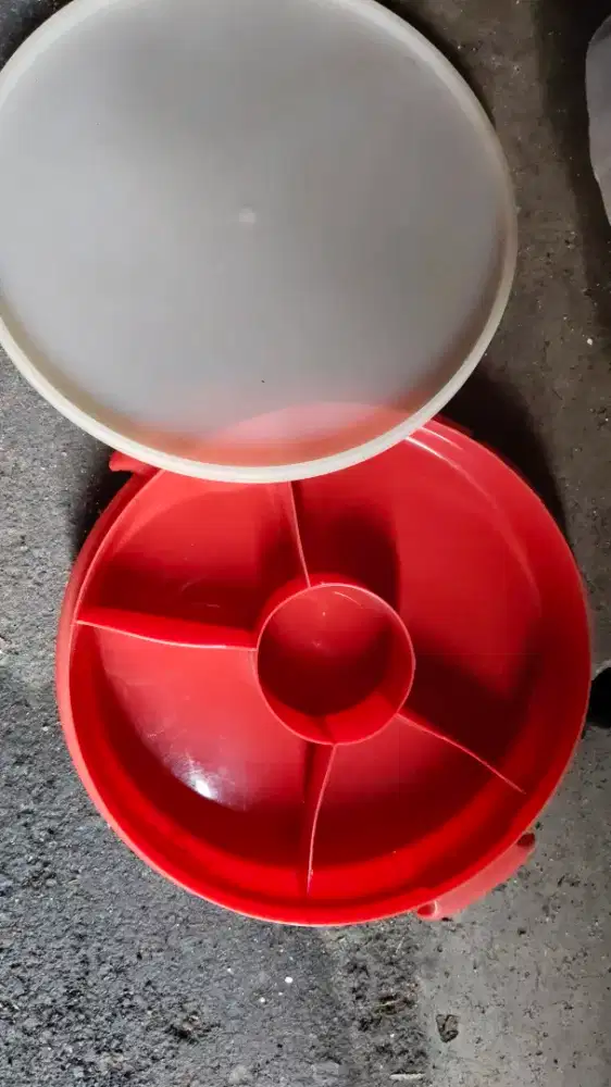 Rantang bulat catring/kotak makan bulat