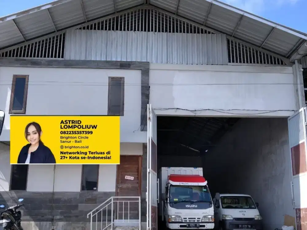 Disewakan Gudang Dan Kantor di Denpasar Selatan