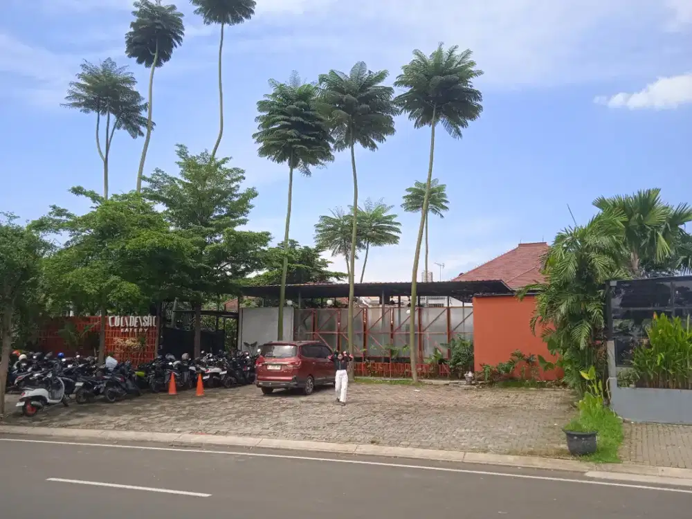 Disewakan Kavling Seberang Mal Living World Cibubur