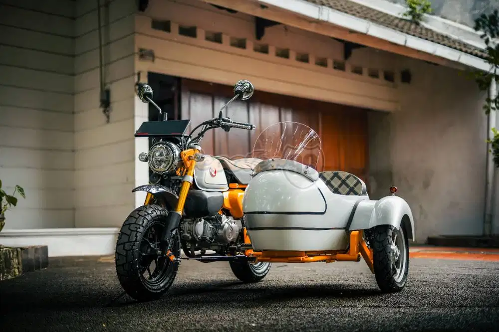 Honda Monkey 125 Custom Sidecar – Motor Unik, Langka & Pusat Perhatian