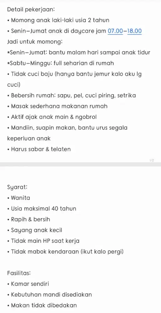 LOWONGAN KERJA ART MENGINAP