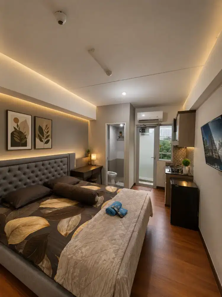sewa apartemen harian & transit murah green Pramuka city Jakarta pusat