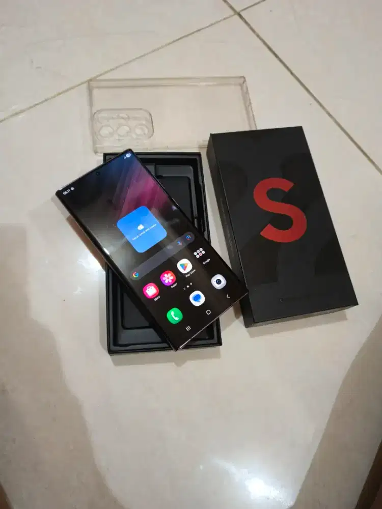 Samsung S22 ultra 12/512 Sein fullset mlusss 95%, lncarr jayaa