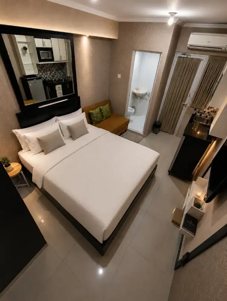 sewa apartemen harian green Pramuka city Jakarta pusat