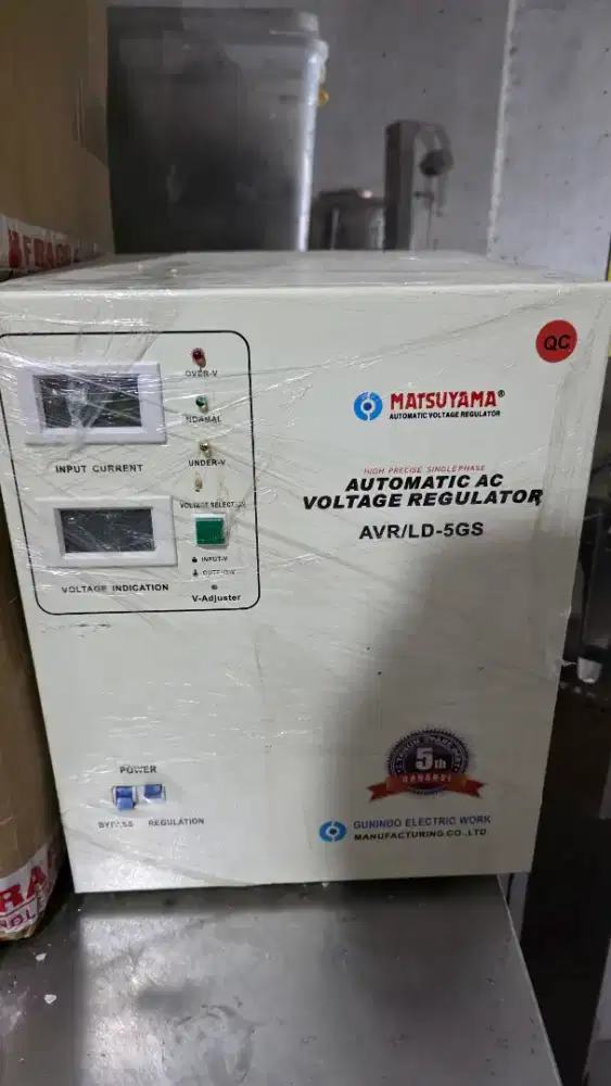 Stabilizer MATSUYAMA 5000 Watt 5kva AVR LD-5GS