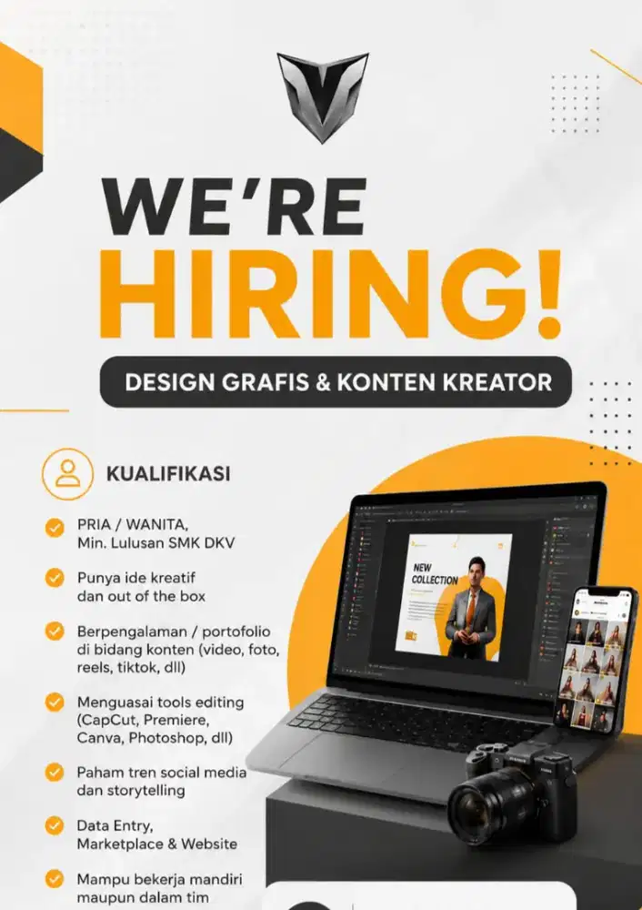 Dibutuhkan Design / Desain Grafis