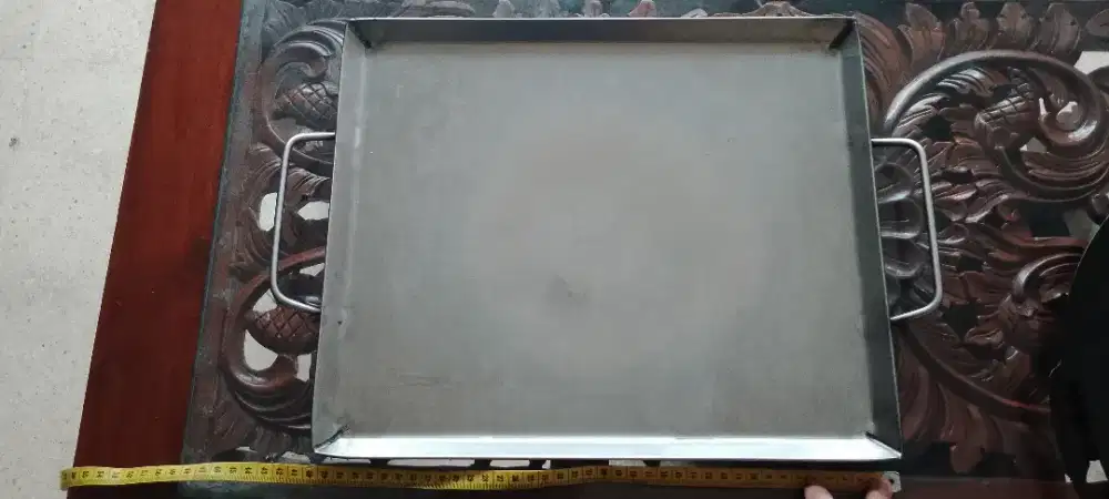 Penggorengan STAINLESS roti bakar, kebab