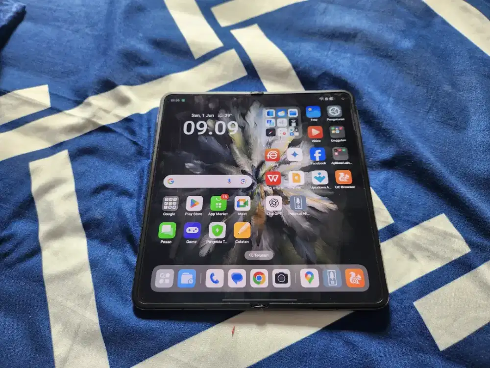 Oppo find n3 fold 16/512gb minus Icd dalam, ex garansi resmi