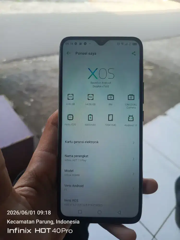Infinix Hot 11 Play 4/64