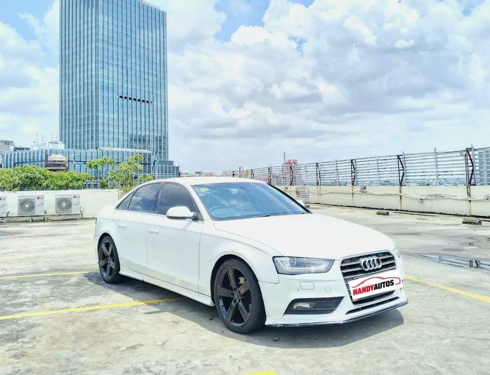 Audi A4 B8.5 Facelift 2012 Automatic Putih Low KM 60rb