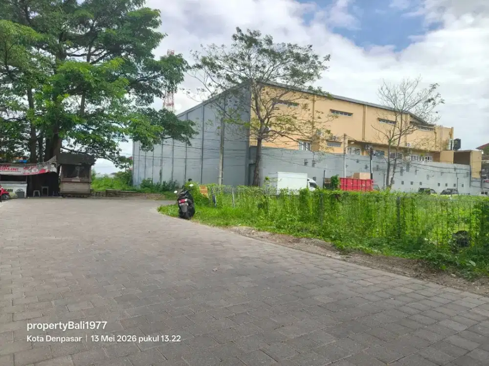 Jual tanah kosong siap bangun di Jl Gunung Catur Gatsu Barat Denpasar