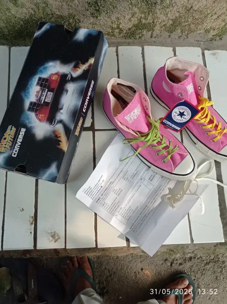 CONVERSE ALL STAR Back to the Future (BNIB) ORIGINAL JAPAN FULLSET