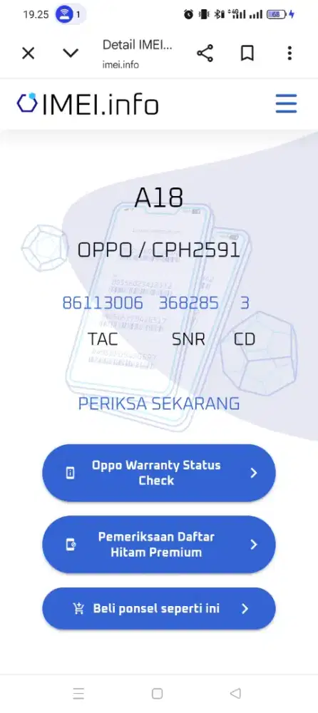 Oppo A18 ram 4+4/128gb