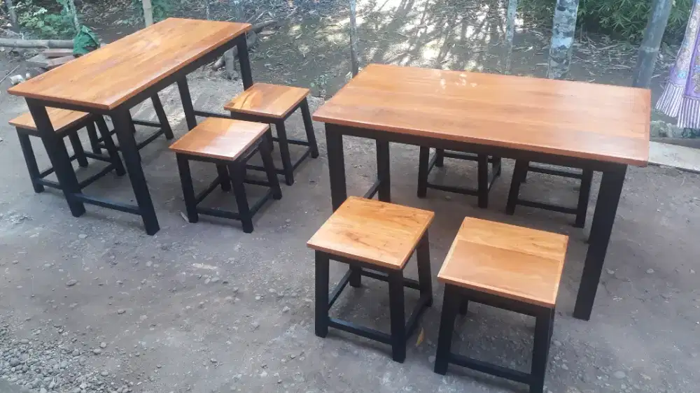 Meja kursi cafe,kedai dll