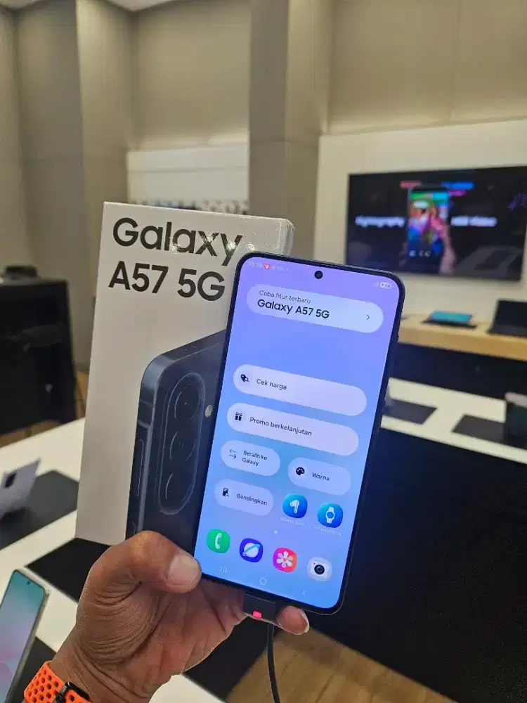 SAMSUNG A57 GRATIS BONUS BUDS CORE/CHARGER 45 WATT ORIGINAL