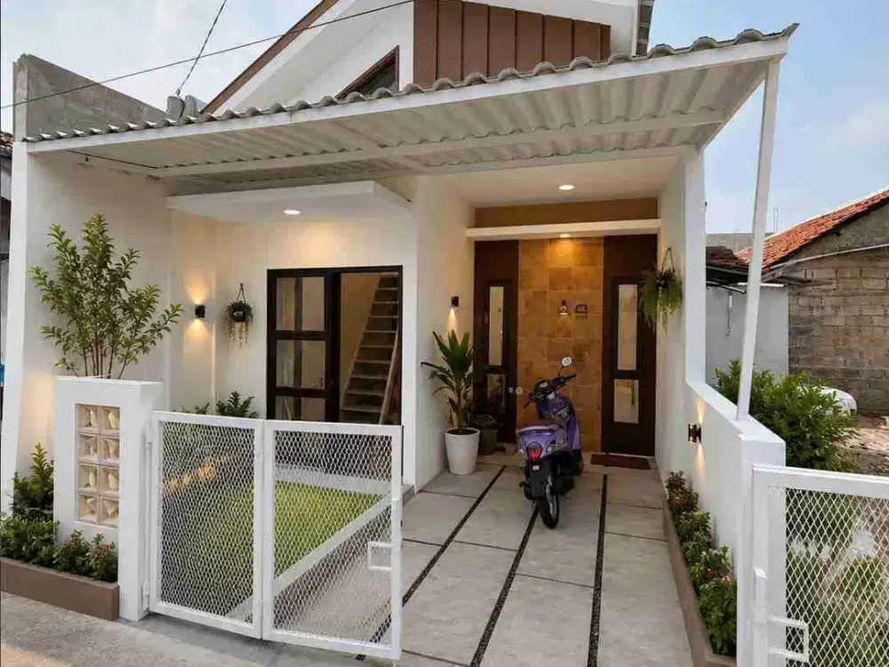Jual rumah inpres larangan bisa KPR dekat puri Beta