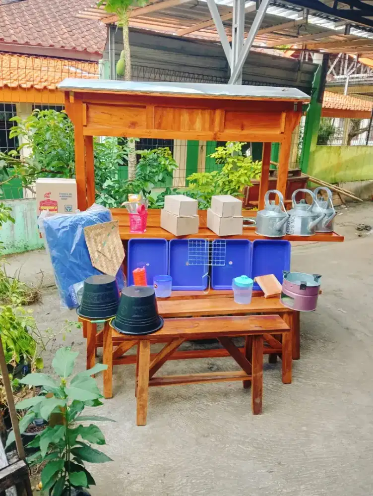 Produksi Gerobak Angkringan Sistem COD