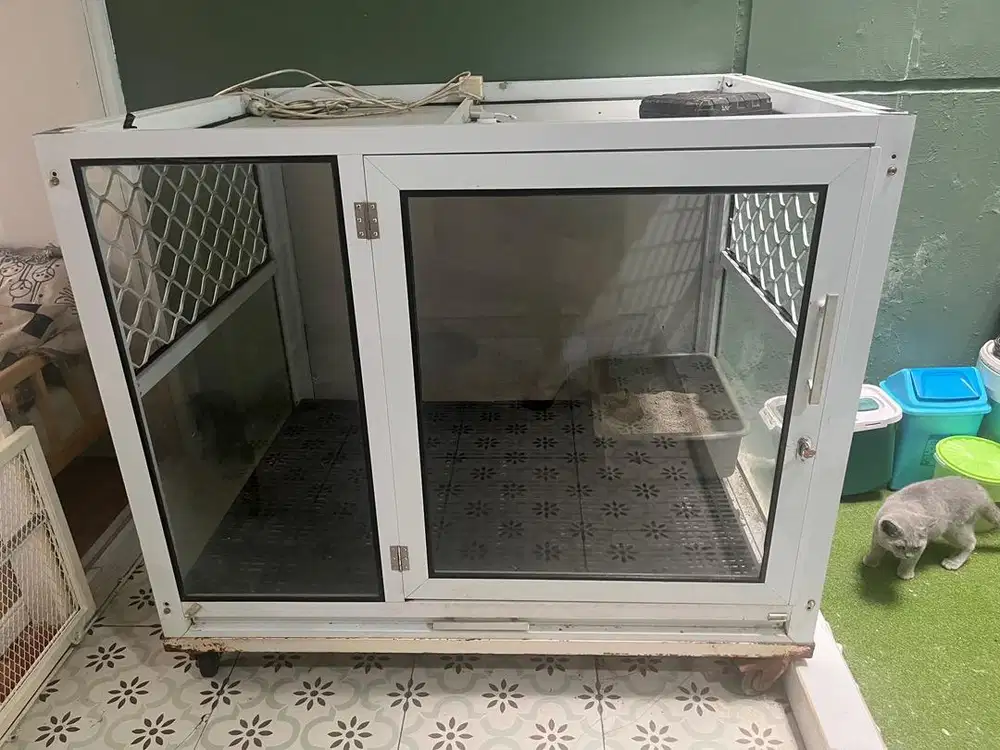 Kandang Anjing kucing alumunium