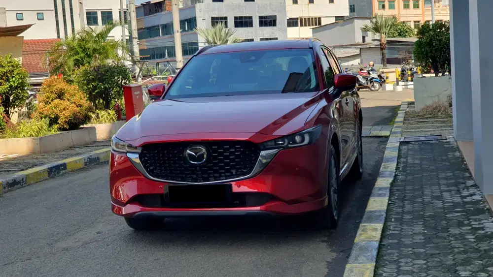 Km 4 ribu mazda cx5 elite 2024 pakai 2026 merah sunroof