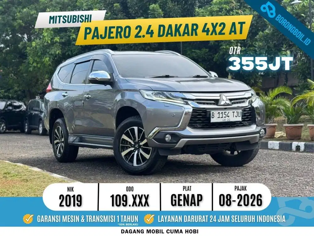 MITSUBISHI PAJERO DAKAR 2.4 DIESEL MATIC 2019 ABU LENGKAP