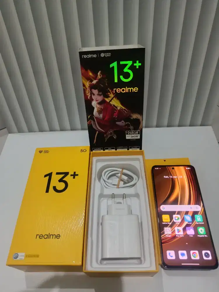 Jual Realme 13+ 5G Mulus No Minus Fullset