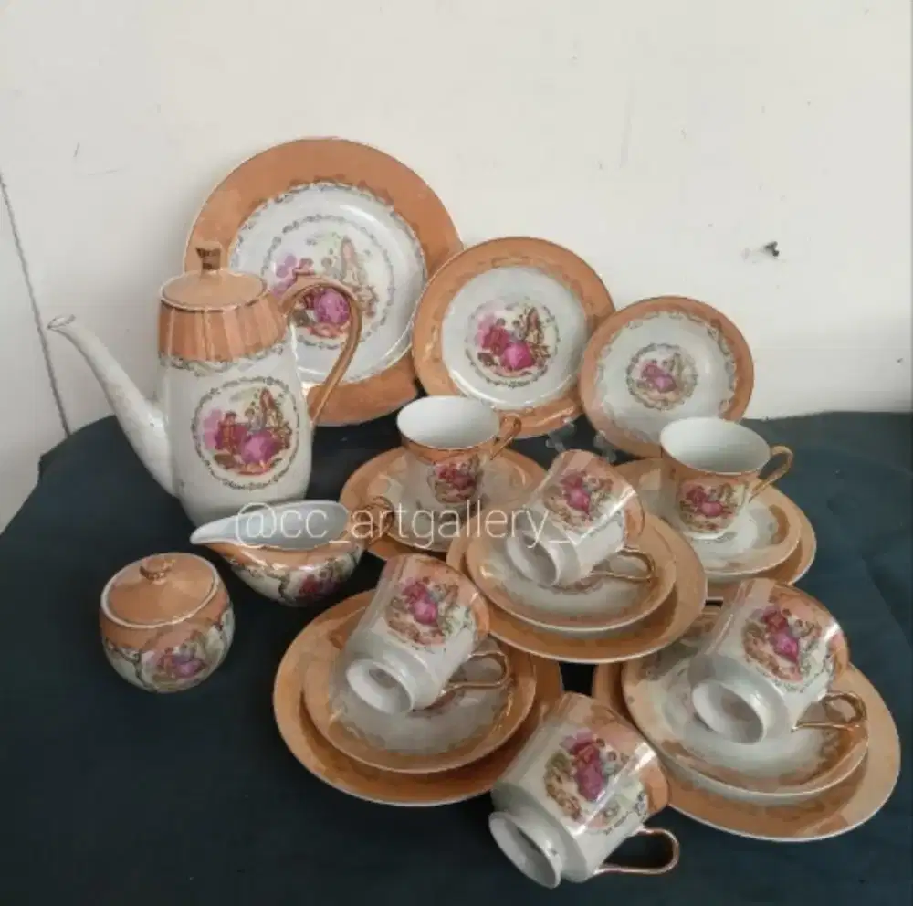 TEASET DANCING DUCHTMAN JEPANG LAWAS
