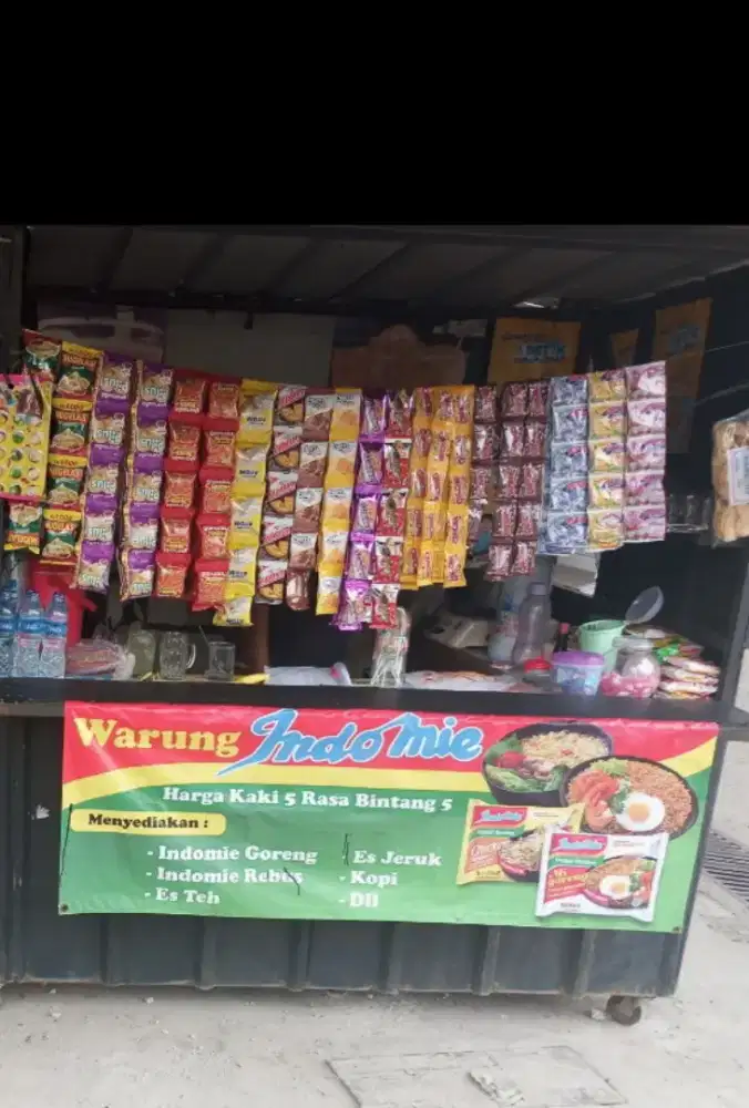Dijual berobak usaha Untuk Warmindo dan serbaguna
