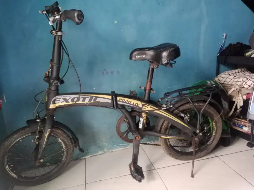Di jual sepeda lipat clasic EXOTIC