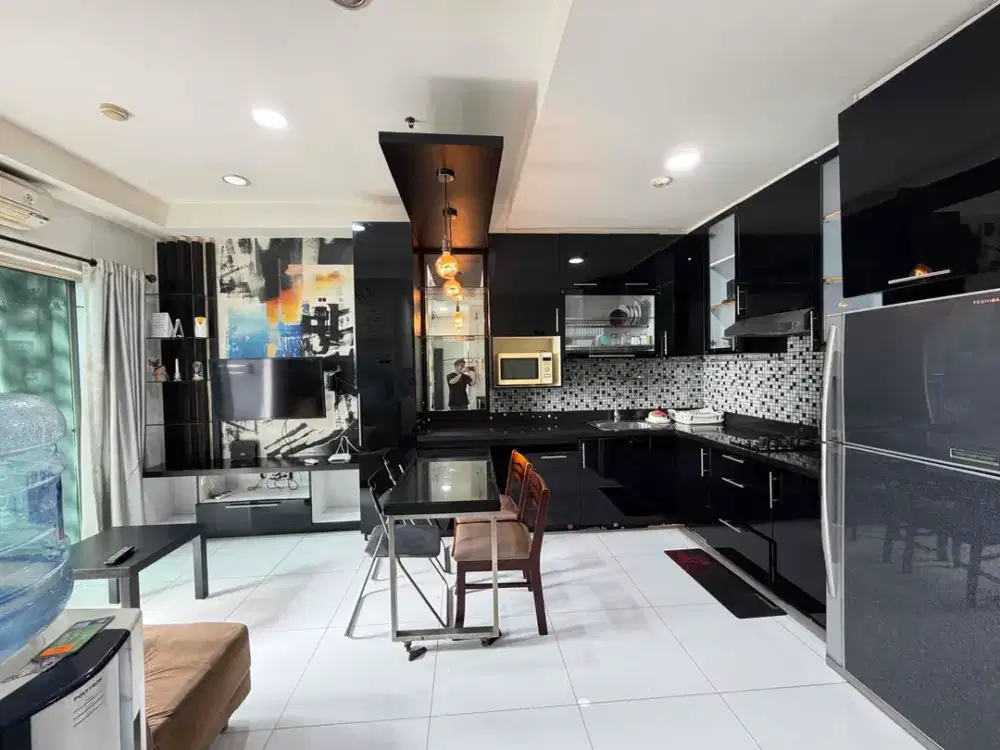 SEWA 2 Kamar Apartemen City Home Tower Manhattan Bay Mall Of Indonesia Full Furnish siap pakai