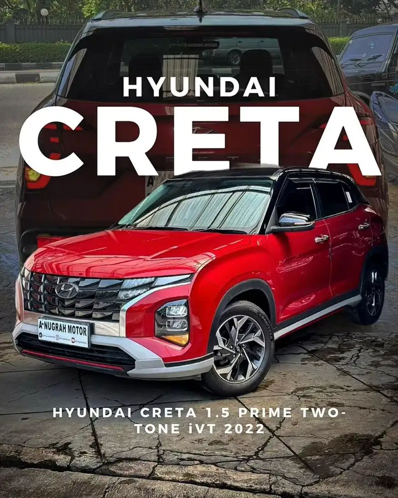 KILOMETER 30RIBU !! Hyundai CRETA PRIME IVT TWO TONE MATIC 2022 || ANM