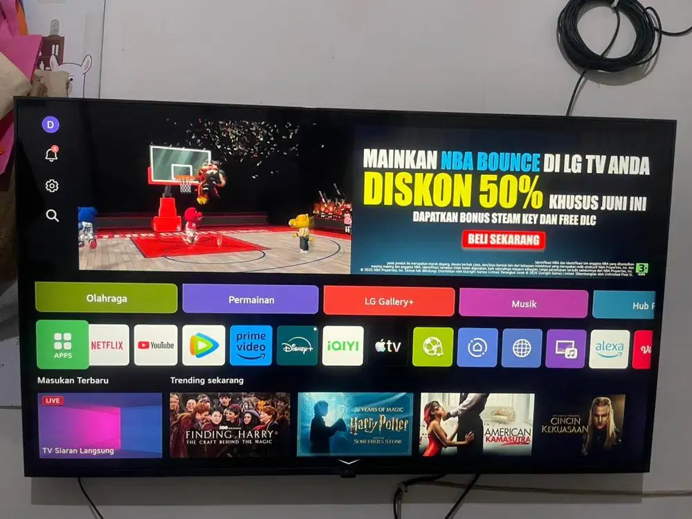 TV LG AI ThinQ UHD 43inc