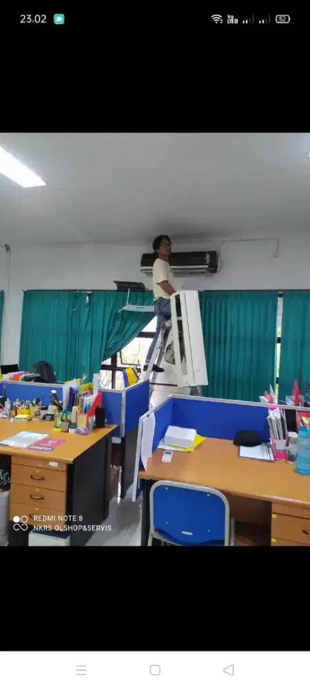 Jasa servis AC kulkas mesin cuci kompa air dll bergaransi resmi
