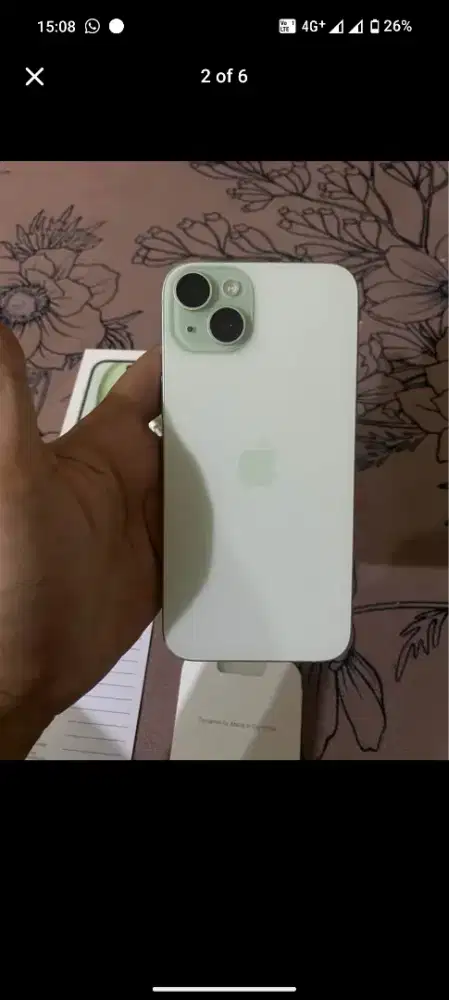 Iphone 15 plus 128gb hijau digimap