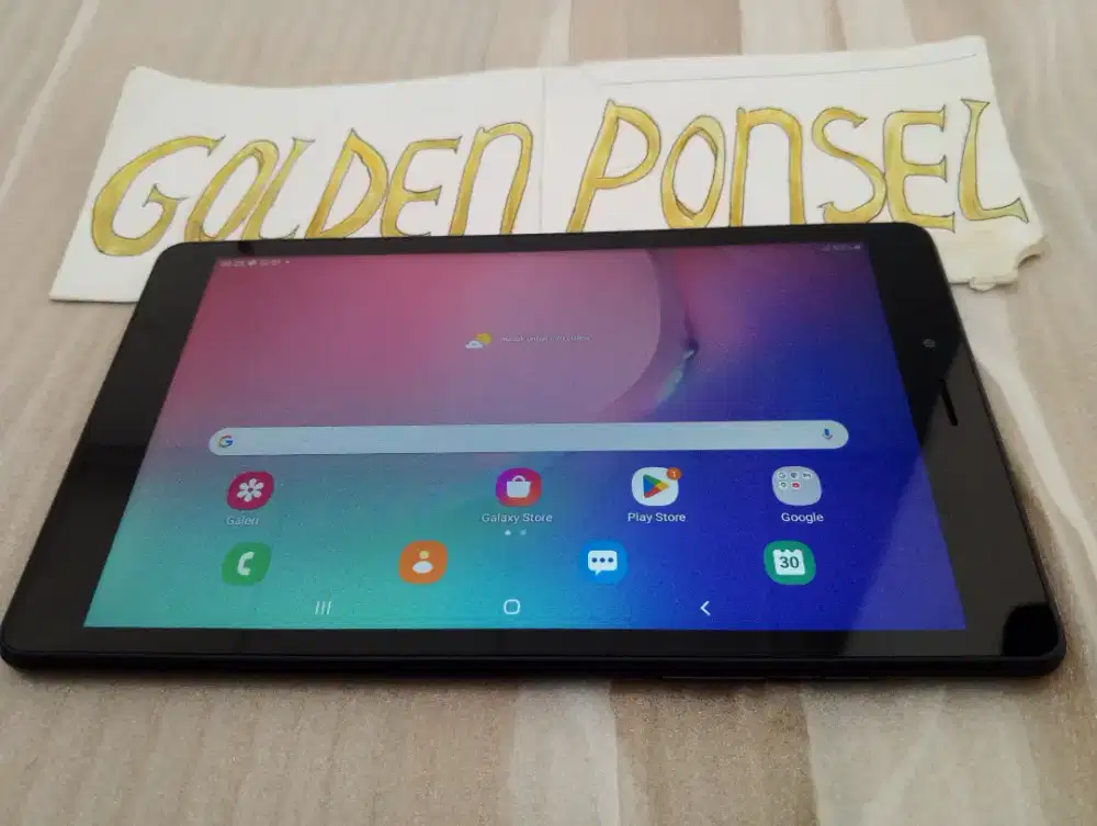 Galaxy Tab A8 32Gb/Ram2Gb+Sim 4G bisa Telpon+sms.Golden Ponsel